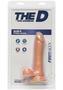 The D Slim D Firmskyn Dildo With Balls 6in - Vanilla